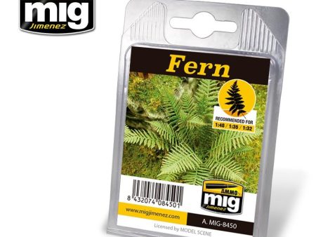 Ammo by MIG Dioramas - Laser Cut Plants - Fern Cheap