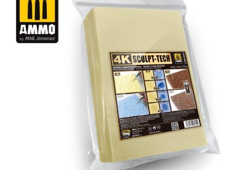 Ammo by MIG 4K Sculp-Tech - 20x30x4 Hot on Sale