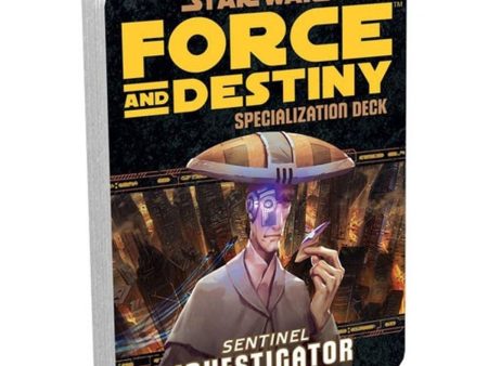 Star Wars RPG Force and Destiny Investigator Specialisation Online