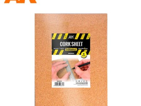 AK Interactive Building Materials - Cork Sheets Fine Grained 200x290x6mm For Discount