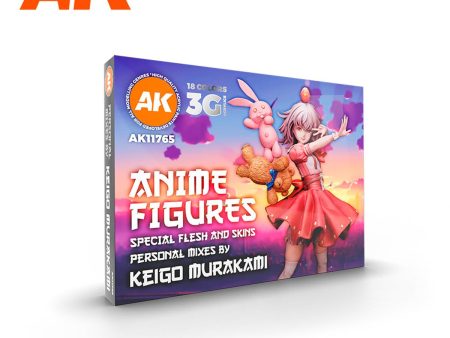 Ak Interactive 3Gen Sets - Anime Figures - Special Flesh And Skins - Signature Set By Keigo Murakami For Cheap