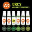 Ak Interactive 3Gen Sets - Orcs And Green Creatures Online