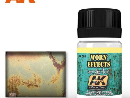 AK Interactive Weathering Products - Worn Effects Acrylic Fluid Online now