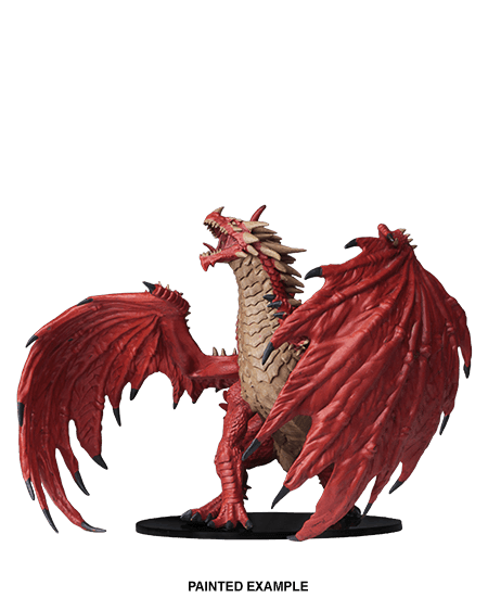 Pathfinder Battles Deep Cuts Gargantuan Red Dragon Supply