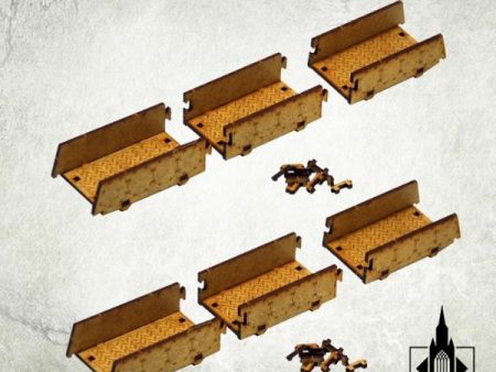 TABLETOP SCENICS Modular Bridges: Riffled Online Sale