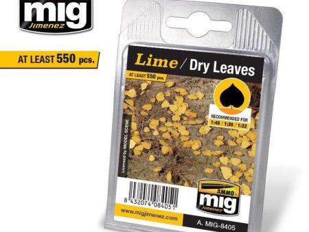 Ammo by MIG Dioramas - Leaves - Lime - Dry Leaves Online Sale