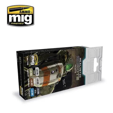 Ammo by MIG Realistic Robots Colour Set Online Hot Sale