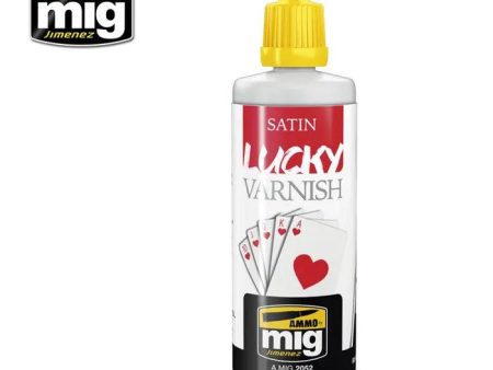 Ammo by MIG Accessories Satin Lucky Varnish 60ml Supply