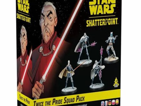 Star Wars Shatterpoint: Twice the Pride - Count Dooku Squad Pack Fashion