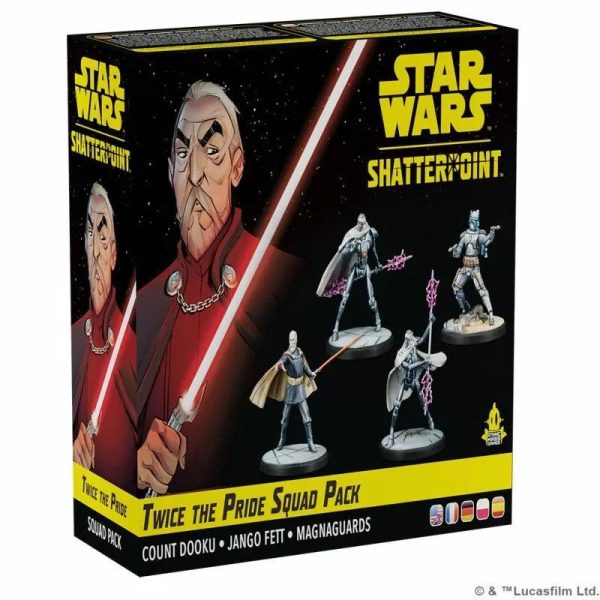 Star Wars Shatterpoint: Twice the Pride - Count Dooku Squad Pack Fashion