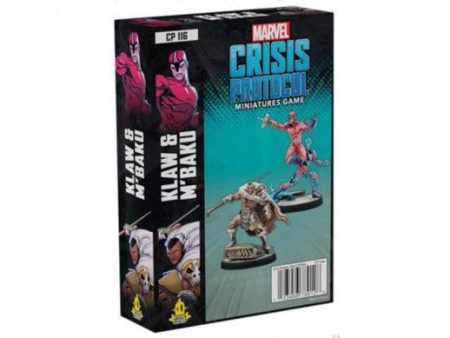 Marvel Crisis Protocol Miniatures Game Klaw & M Baku Online Sale