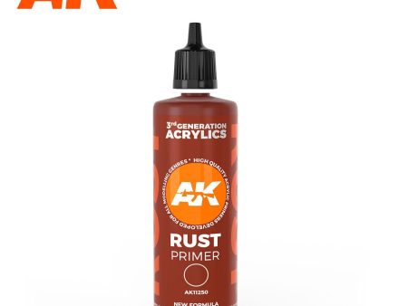 AK Interactive 3Gen Primers - Rust surface Primer 100ML Cheap