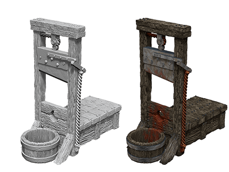 WizKids Deep Cuts Unpainted Miniatures Guillotine Online