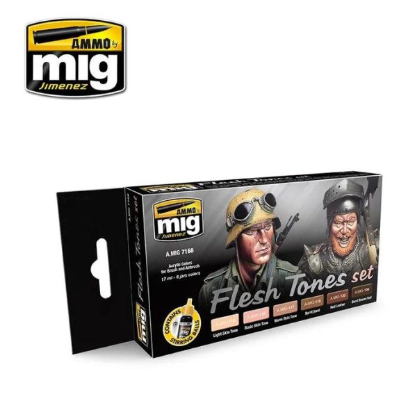 Ammo by MIG Flesh Tones Set Online now