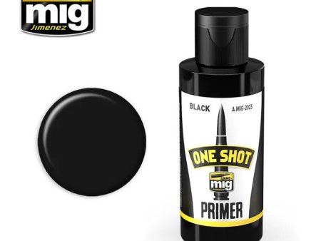 Ammo by MIG One Shot Primer - Black 60ml Cheap