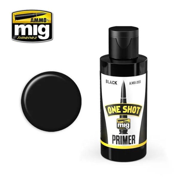 Ammo by MIG One Shot Primer - Black 60ml Cheap