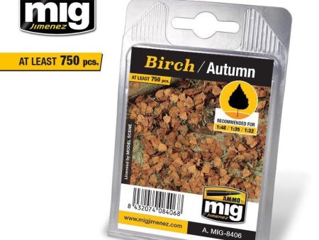 Ammo by MIG Dioramas - Leaves - Birch - Autumn Hot on Sale