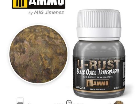 Ammo by MIG U-RUST Black Oxide Transparent 40ml Cheap