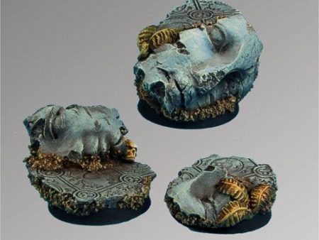 Ancient Ruins 25 mm round bases set2 (3) Cheap