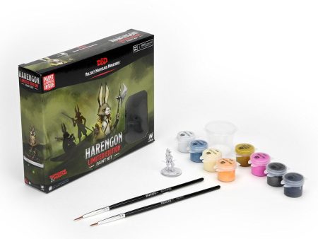 D&D Nolzurs Marvelous Limited Edition Paint Kit Harengon Online Hot Sale