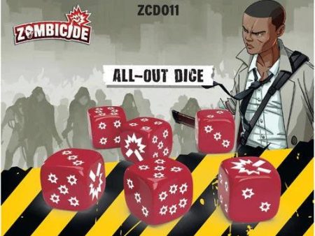 Zombicide 2nd Edition All Out Dice Pack Online