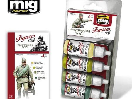 Ammo by MIG Ammo Paint, Soviet Uniforms Wwii Set Online now