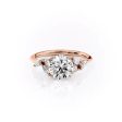 The Melissa Set With A 1.5 Carat Round Moissanite Online Hot Sale